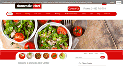 Desktop Screenshot of domestic-chef.com